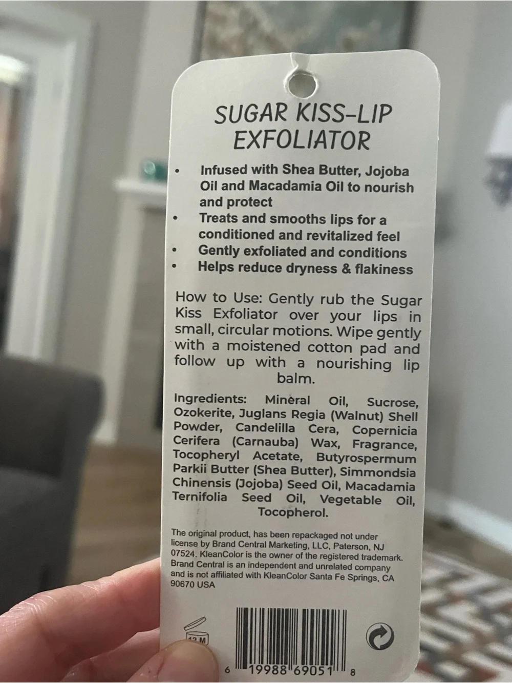 New KleanColor Sugar Kiss Lip Exfoliator